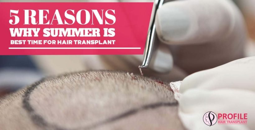 Hair transplant in summer: Can sweat affect the hair transplant results?